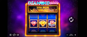 Diamond Galaxy slot game screenshot